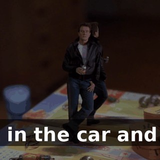 Get in the car and go.