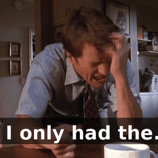 If I only had the...