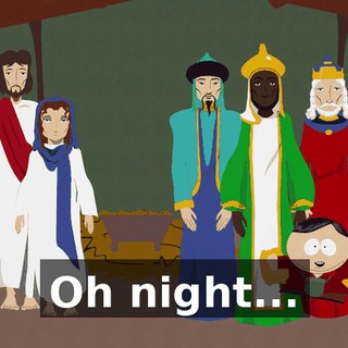 ♪ Oh night... ♪