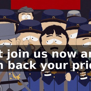 but join us now and win back your pride!