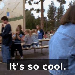 It's so cool.
