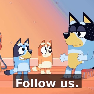 Follow us.