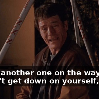 - and another one on the way. - Don't get down on yourself, man.