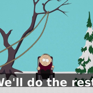 We'll do the rest.