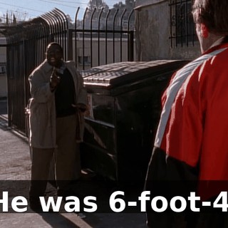He was 6-foot-4.