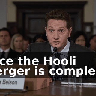 once the Hooli merger is complete.