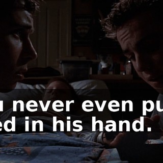 You never even put a seed in his hand.