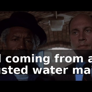All coming from a busted water main.