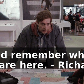 - and remember why we are here. - Richard?