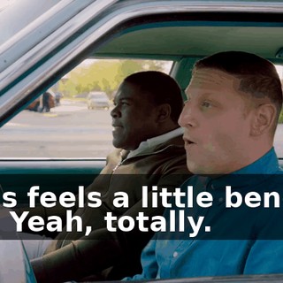 - This feels a little beneath us. - Yeah, totally.