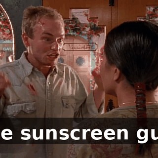 The sunscreen guy!