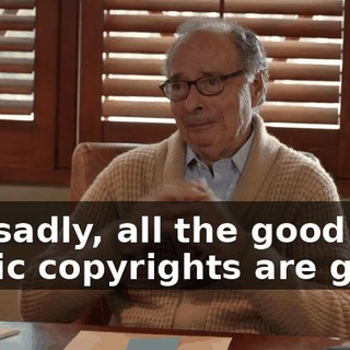 But sadly, all the good music copyrights are gone.