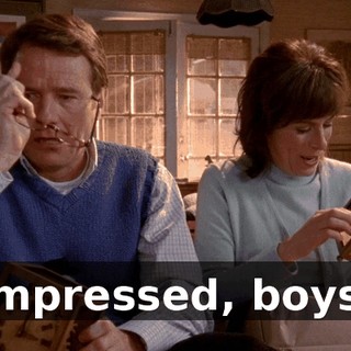 impressed, boys.