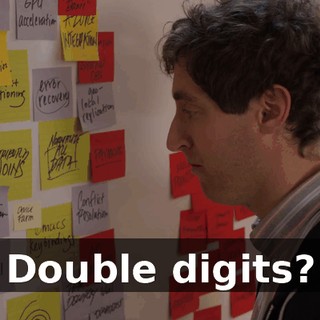 Double digits?