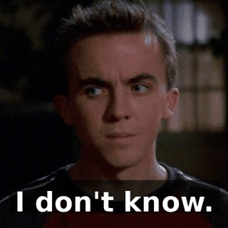I don't know.