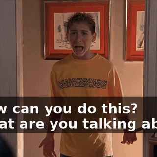 - How can you do this? - What are you talking about?