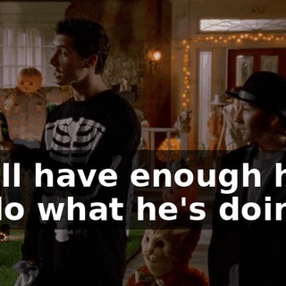 I still have enough hate to do what he's doing.
