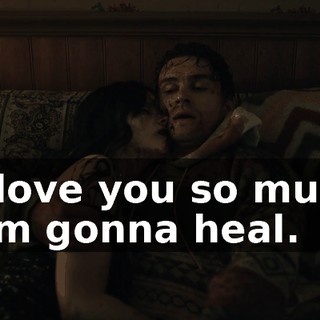 - I love you so much. - I'm gonna heal.
