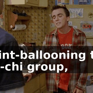 paint-ballooning the Tai-chi group,