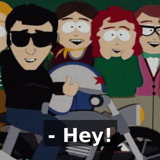 - Hey!