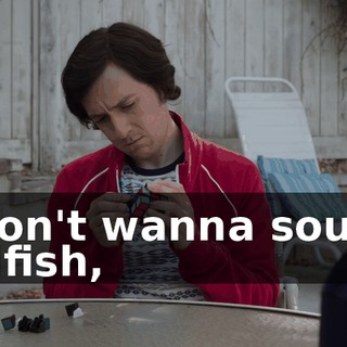 I don't wanna sound selfish,