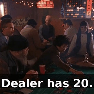 Dealer has 20.