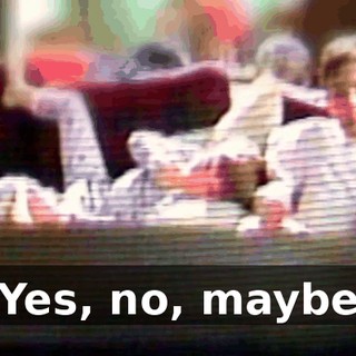 ♪ Yes, no, maybe ♪