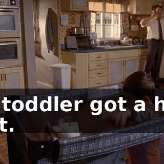 My toddler got a hold of it.