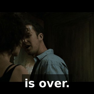 is over.