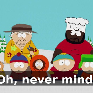 Oh, never mind.