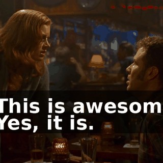 - This is awesome. - Yes, it is.