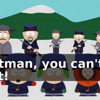 Cartman, you can't do that!