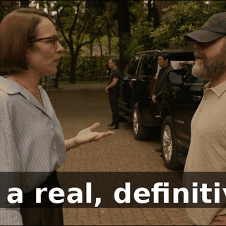 but a real, definitive--