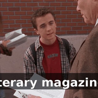 literary magazine.