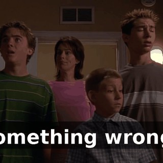 Something wrong?