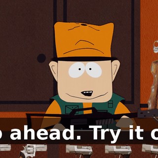 Go ahead. Try it on.