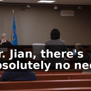 Mr. Jian, there's absolutely no need