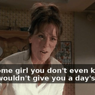 For some girl you don't even know! Who wouldn't give you a day's time!