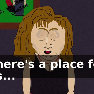 ♪ There's a place for us... ♪