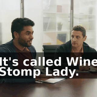 It's called Wine Stomp Lady.