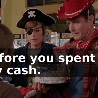 before you spent all my cash.