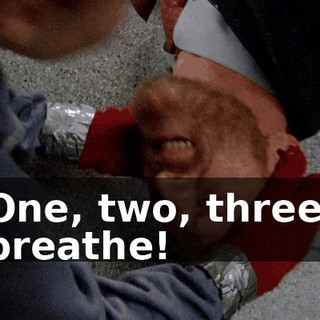 One, two, three, breathe!