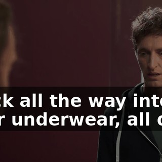 stuck all the way into your underwear, all day?