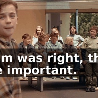 Mom was right, they are important.