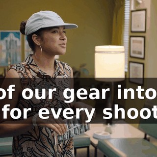 all of our gear into my car for every shoot?