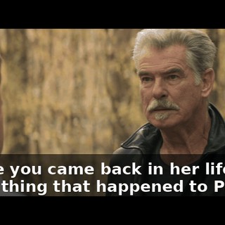 Before you came back in her life, the worst thing that happened to Parker?