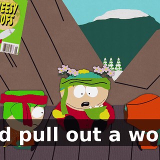 and pull out a word.