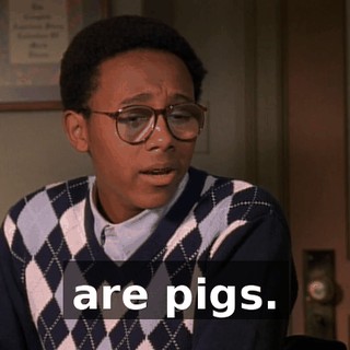 are pigs.