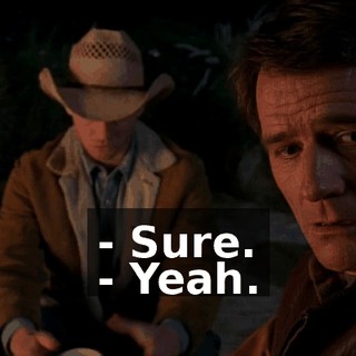 - Sure. - Yeah.
