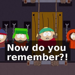Now do you remember?!